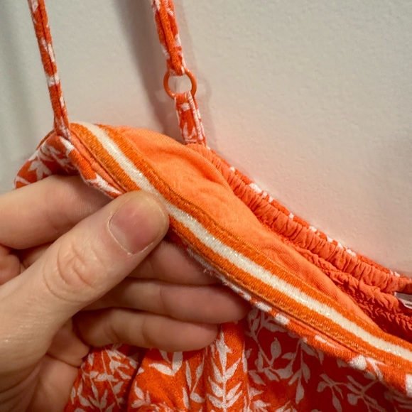 OLIVACEOUS ORANGE RUFFLE DRESS - Picture 4 of 8